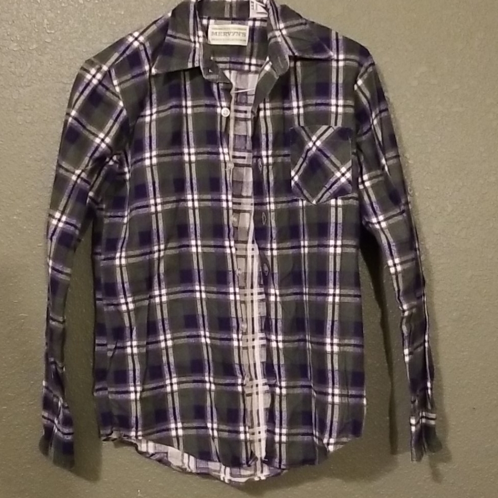 Mid 80s Mervyn's Flannel